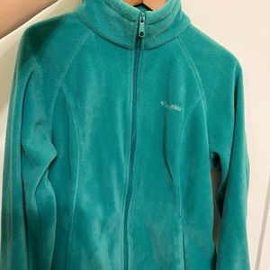 Green Columbia Fleece Jacket